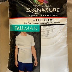 Fruit of the Loom Tall Crewneck T-Shirts